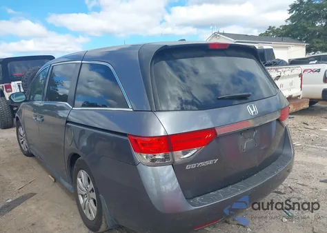 2015 Honda Odyssey Ex-L z USA, uszkodzony, nr VIN 5FNRL5H66FB004701